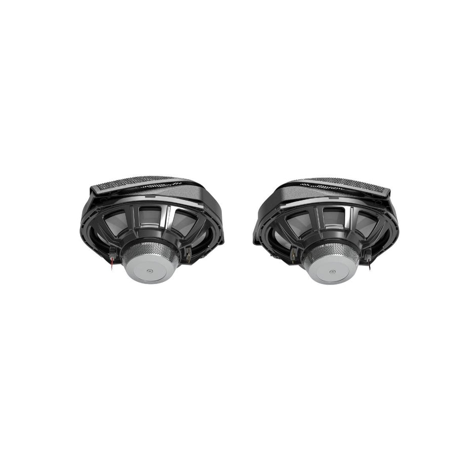 2014 - 2023 Harley Davidson® Cut In Lid Kit with HXM69F4 (4Ω) Speakers - MSHXM694LK - MSHXM694LK - Diamond Audio