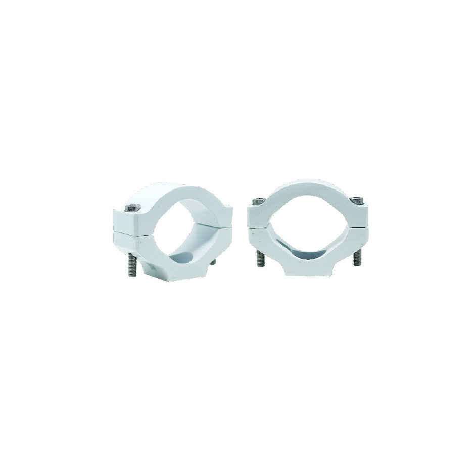 MSLRGWHT - HXM Large Bracket/Clamp 2.25" - 3" - White