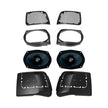 2014 - 2023 Harley Davidson® Cut In Lid Kit with MS692CX2 (2Ω) Speakers - MSMS692LK - MSMS692LK - Diamond Audio