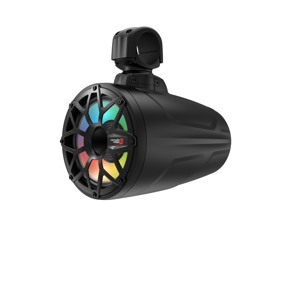 8 Inch Long Speaker Pod System - Black