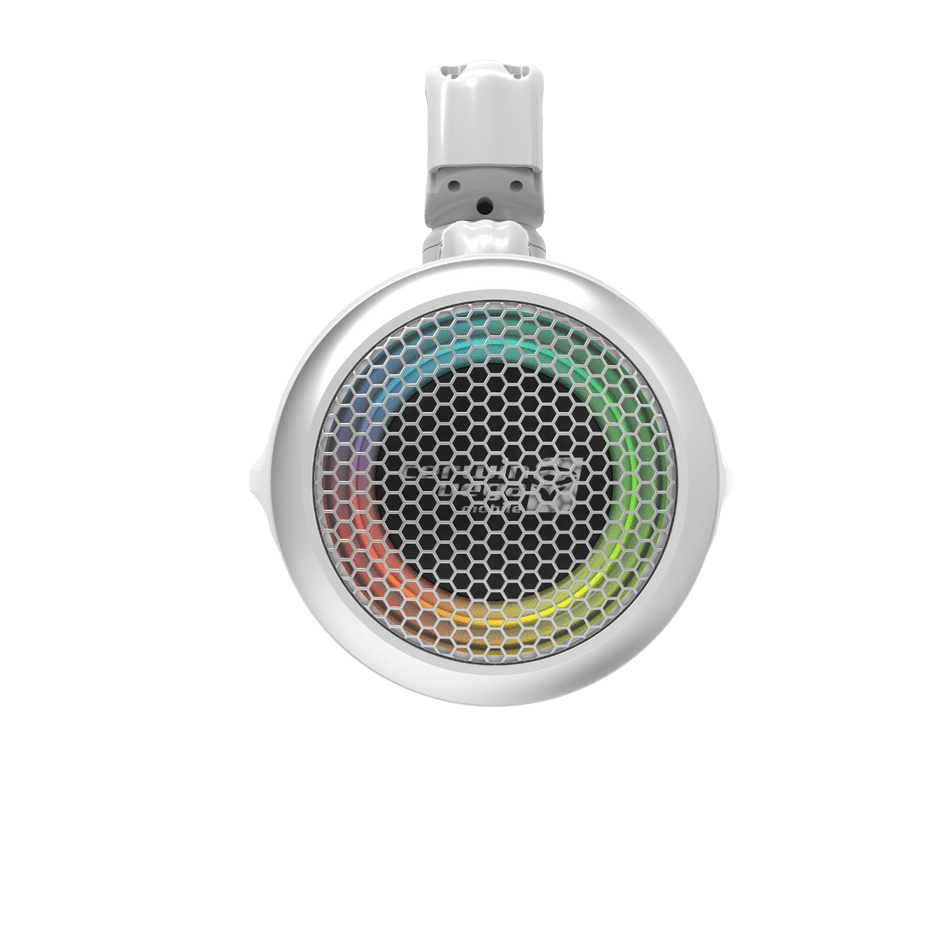 2 - Way Speaker System (Pair), Black and White Coated Voice Coil Injection PP Cone Rubber Surround - Cerwin Vega