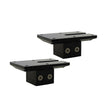 RPM Flat Mount Clamp For Surface/Deck Mounting, UV-Treated, Pair