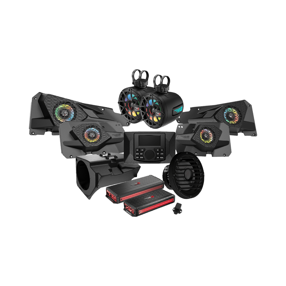 Polaris RZR Audio Kits - Cerwin Vega