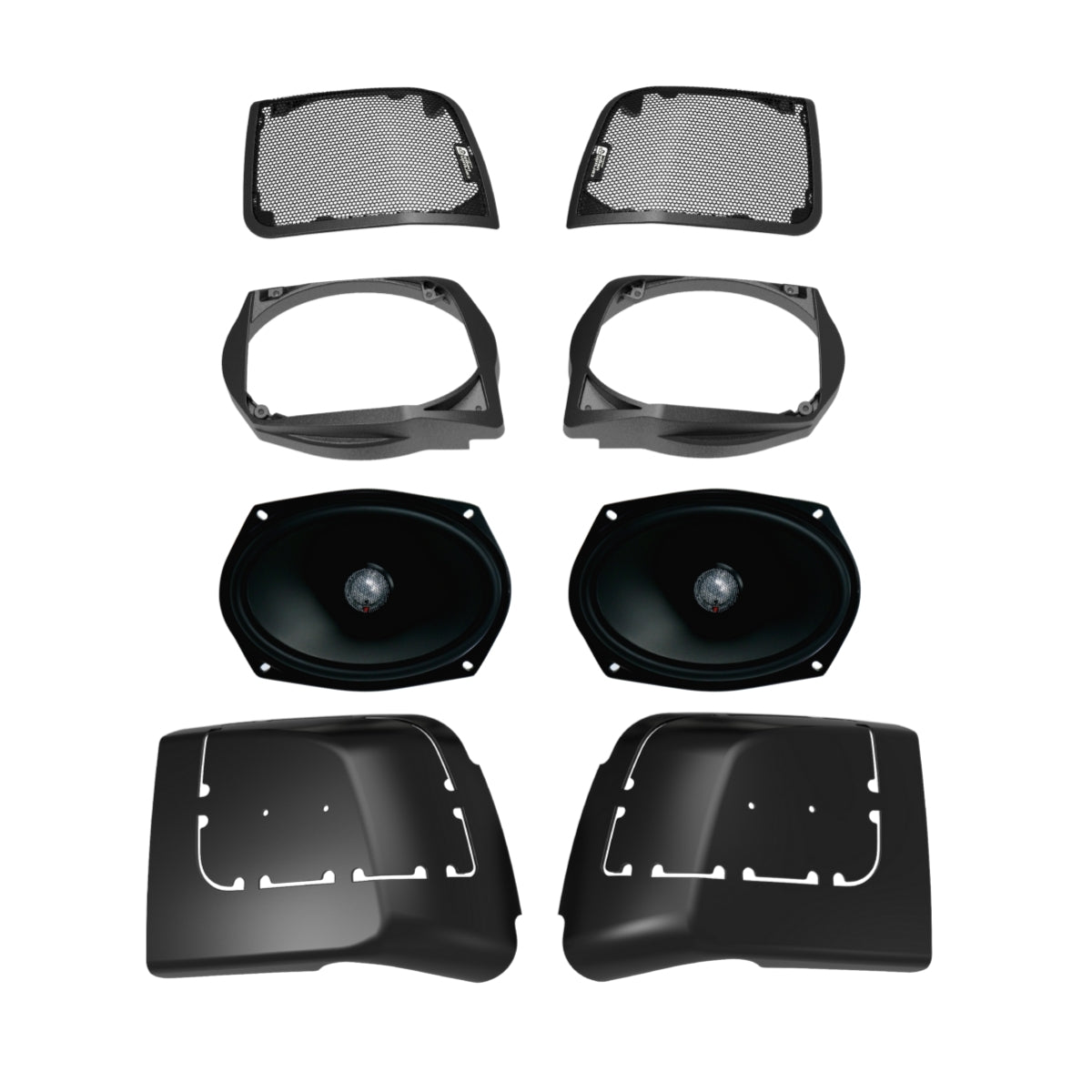 2014 - 2023 Harley Davidson® Cut In Lid Kit with ST69CX (4Ω) - RPMST694LK - Cerwin Vega