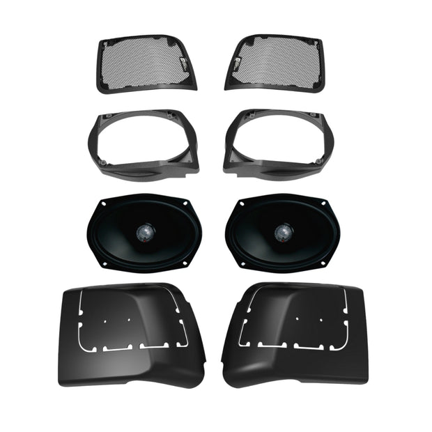 2014 - 2023 Harley Davidson® Cut In Lid Kit with ST69CX (4Ω) - RPMST694LK - Cerwin Vega