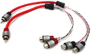 Dual Twisted RCA Cables