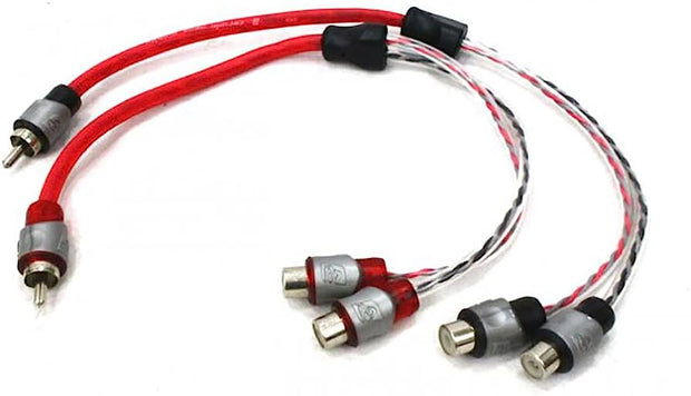 Dual Twisted RCA Cables