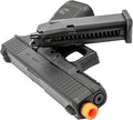 Black Hunson Gun Club Play Set TOY Pistol with a Distinctive Orange Safety Tip 5 pcs.