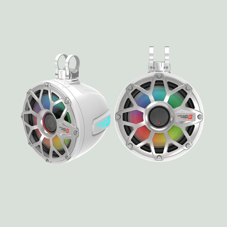 2 - Way Speaker System - Pair, Black & White - Cerwin Vega