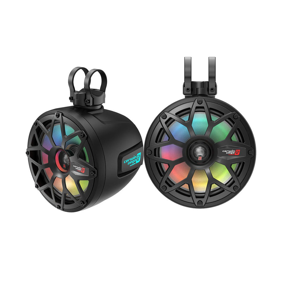 2 - Way Speaker System - Pair, Black & White - Cerwin Vega