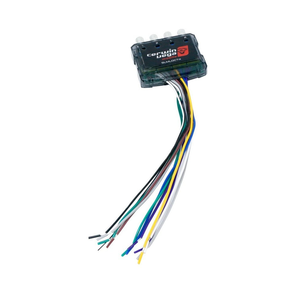 Cerwin-Vega SLMLOCT4 SyncLink mini 4-channel line output converter - view 1