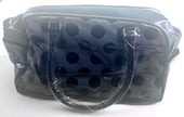 Hello Kitty Polka Dot Duffle Bag Gray Black - 17