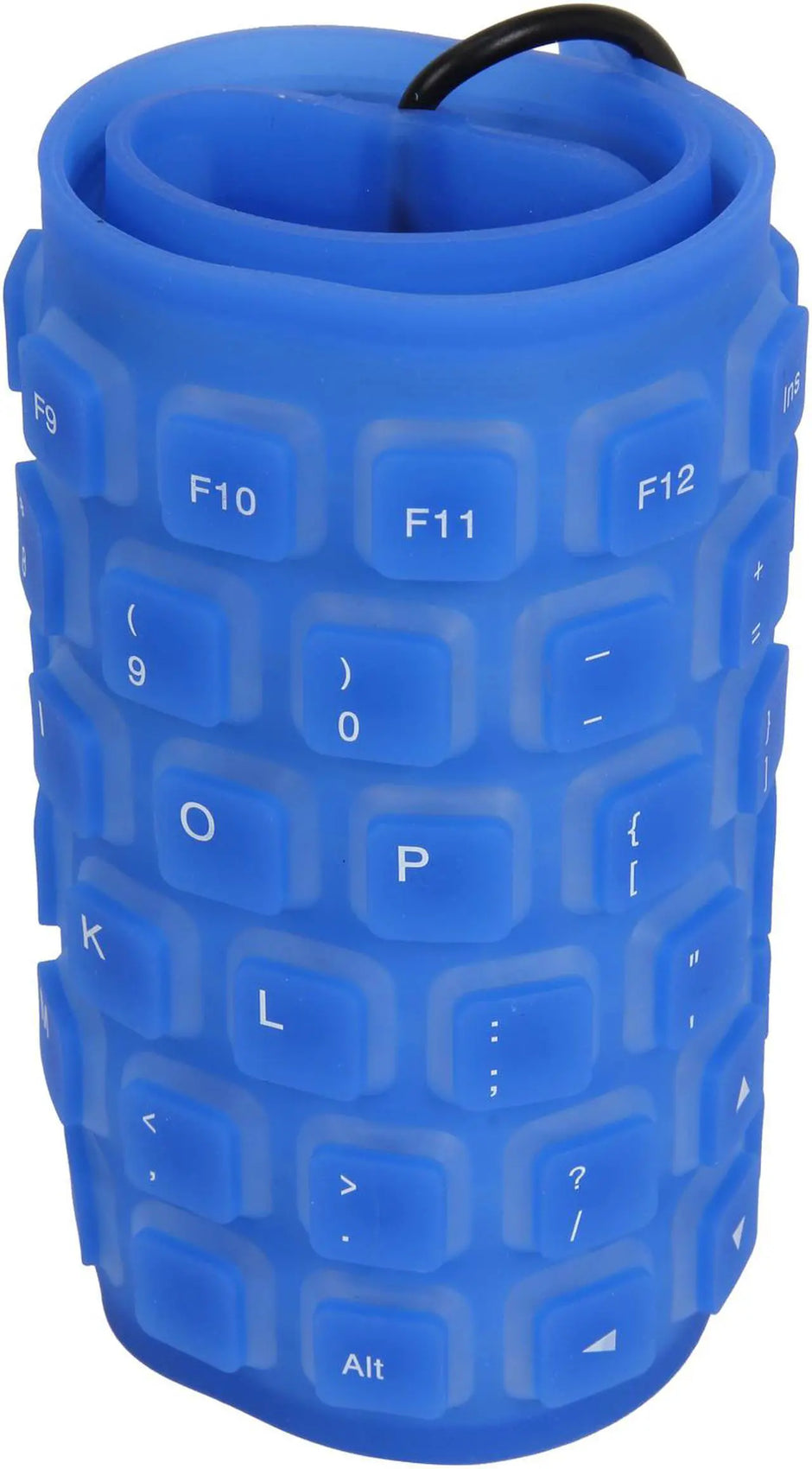 Foldable Silicone Keyboard, USB Keyboard, Wired Keyboard, 85 Keys USB Wired Waterproof Folding Silicone Keyboard for PC Laptop Notebook Blue