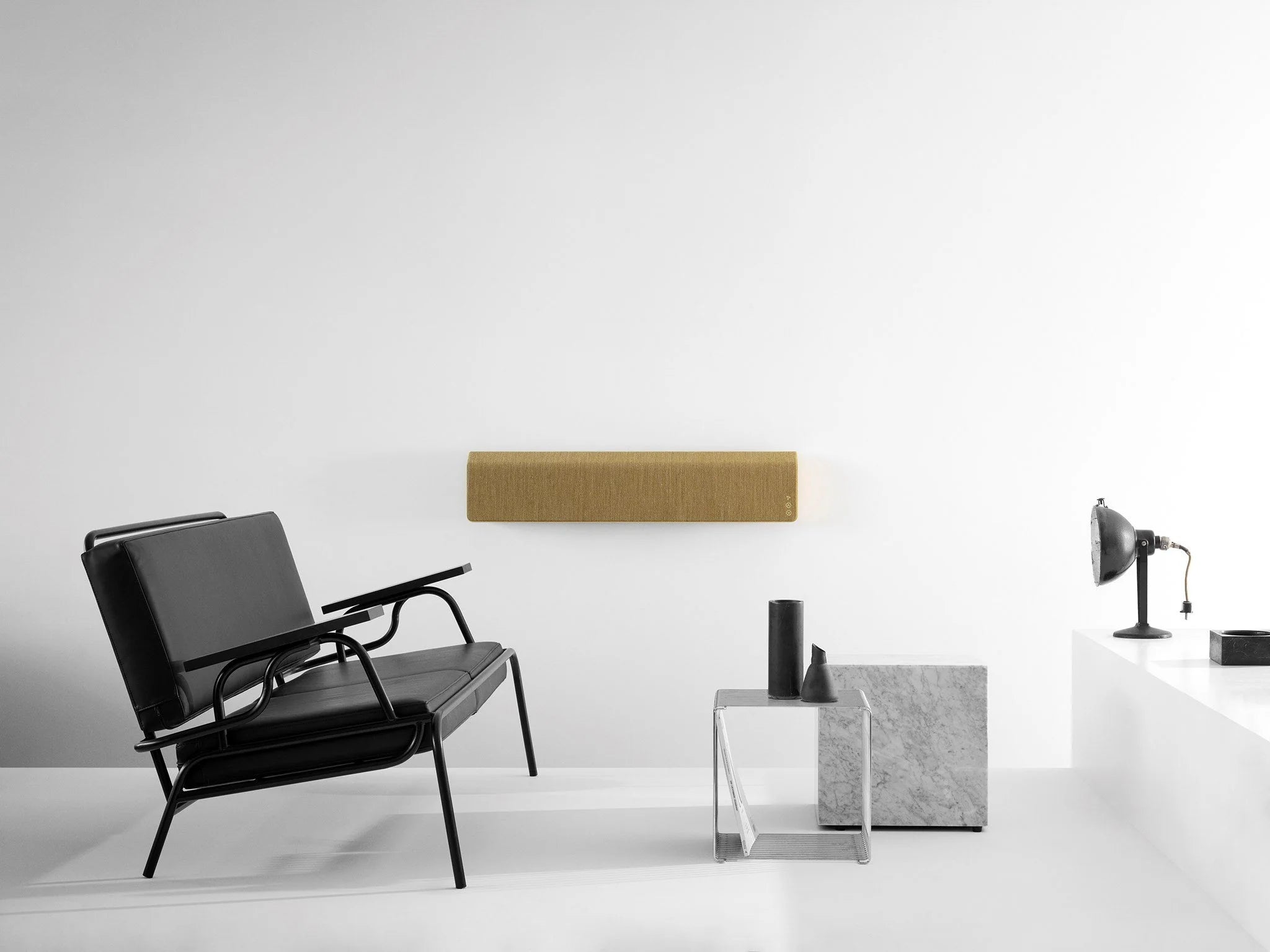 Vifa Stockholm 2.0 Bluetooth Soundbar, Nordic Design Soundbar, Highend Audiophile Speaker, High Performance Wireless Speaker with Smart APP Multi-Room System (Sand Yellow)