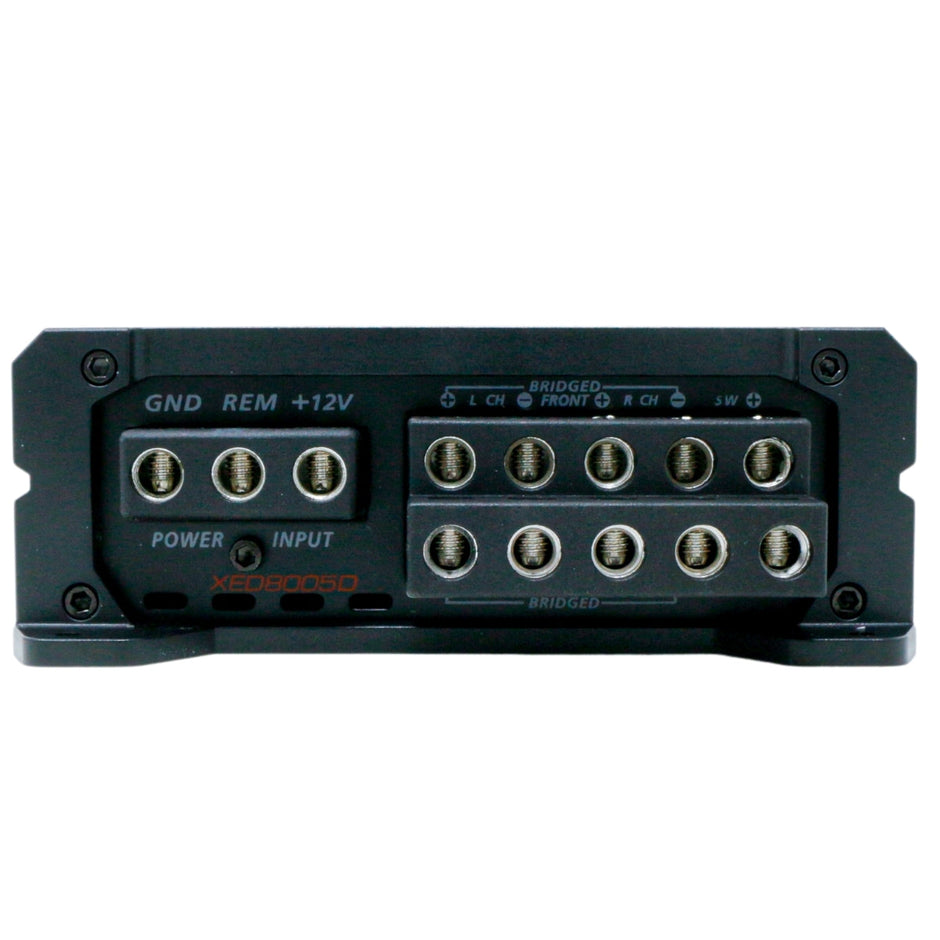 220W x 2 Bridged @ 4Ω RMS