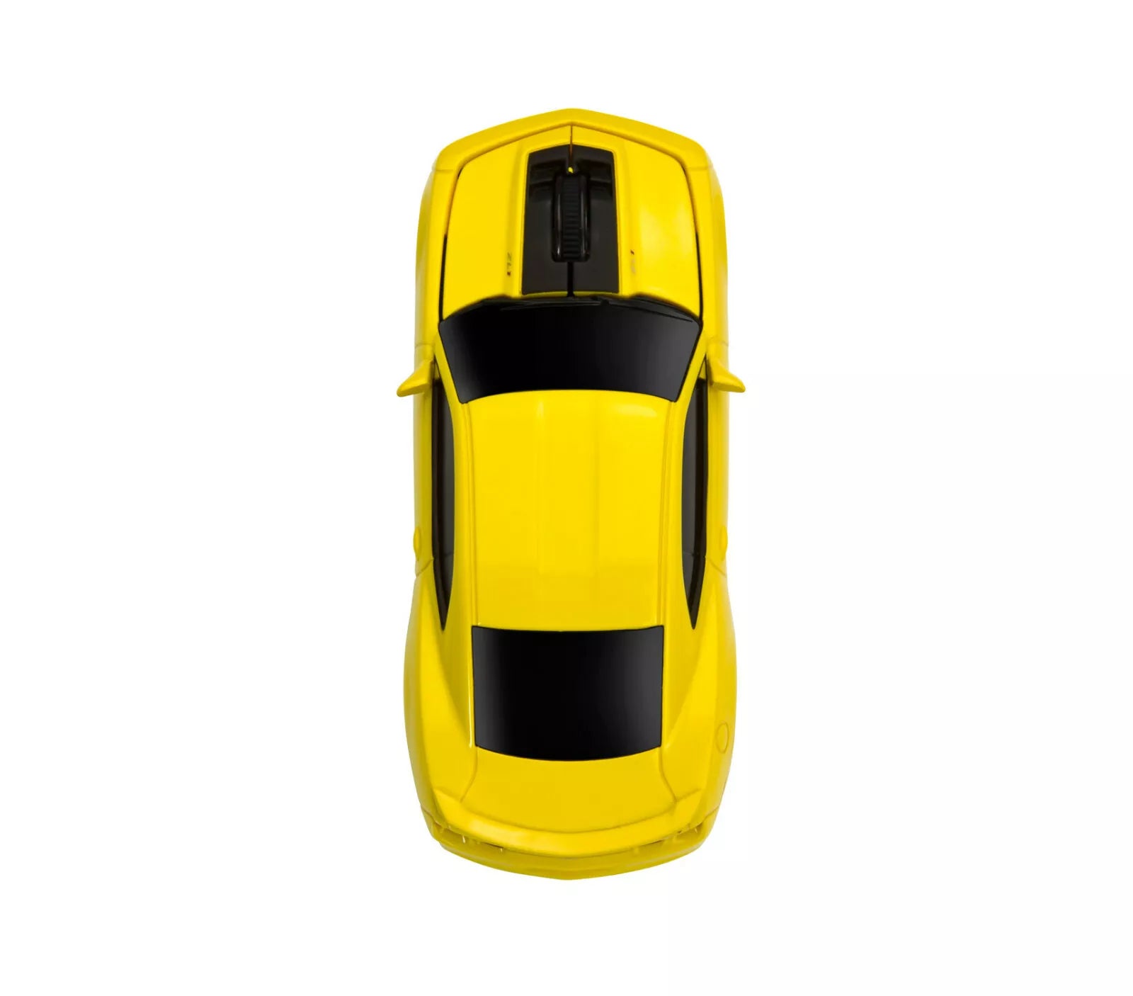 Wireless Bluetooth Computer Mouse - Computer Accessories - Yellow Wirelesss Mouse, Sports Car Design with LED Lights - Style #C95903