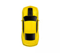 Wireless Bluetooth Computer Mouse - Computer Accessories - Yellow Wirelesss Mouse, Sports Car Design with LED Lights - Style #C95903