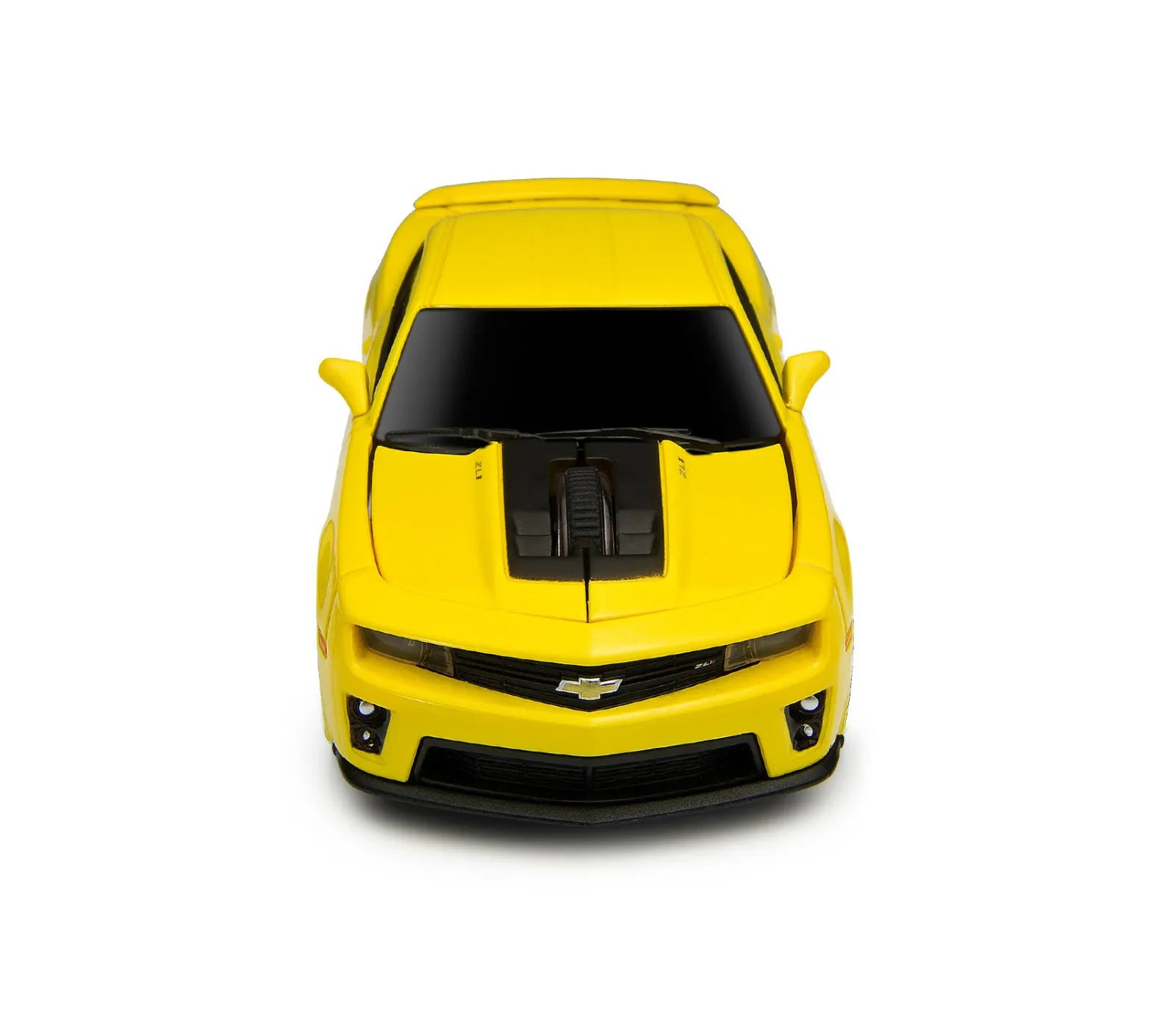 Wireless Bluetooth Computer Mouse - Computer Accessories - Yellow Wirelesss Mouse, Sports Car Design with LED Lights - Style #C95903