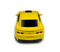 Wireless Bluetooth Computer Mouse - Computer Accessories - Yellow Wirelesss Mouse, Sports Car Design with LED Lights - Style #C95903